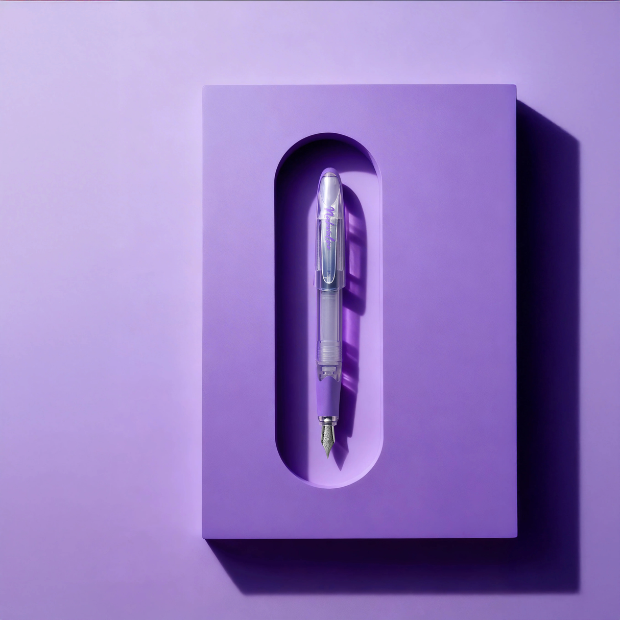 Nahvalur Triad Violet Fountain Pen Collection