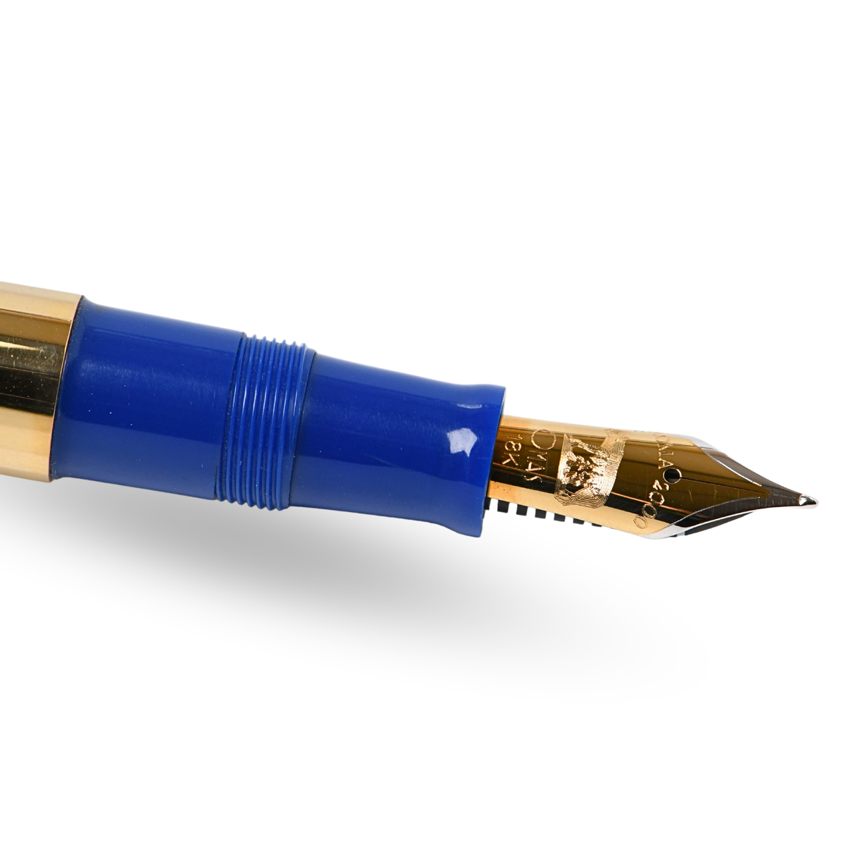 OMAS Roma Bernini Solid Gold 18K/750 Limited Edition Fountain Pen - #34/100 Made - Medium 18kt Gold Nib