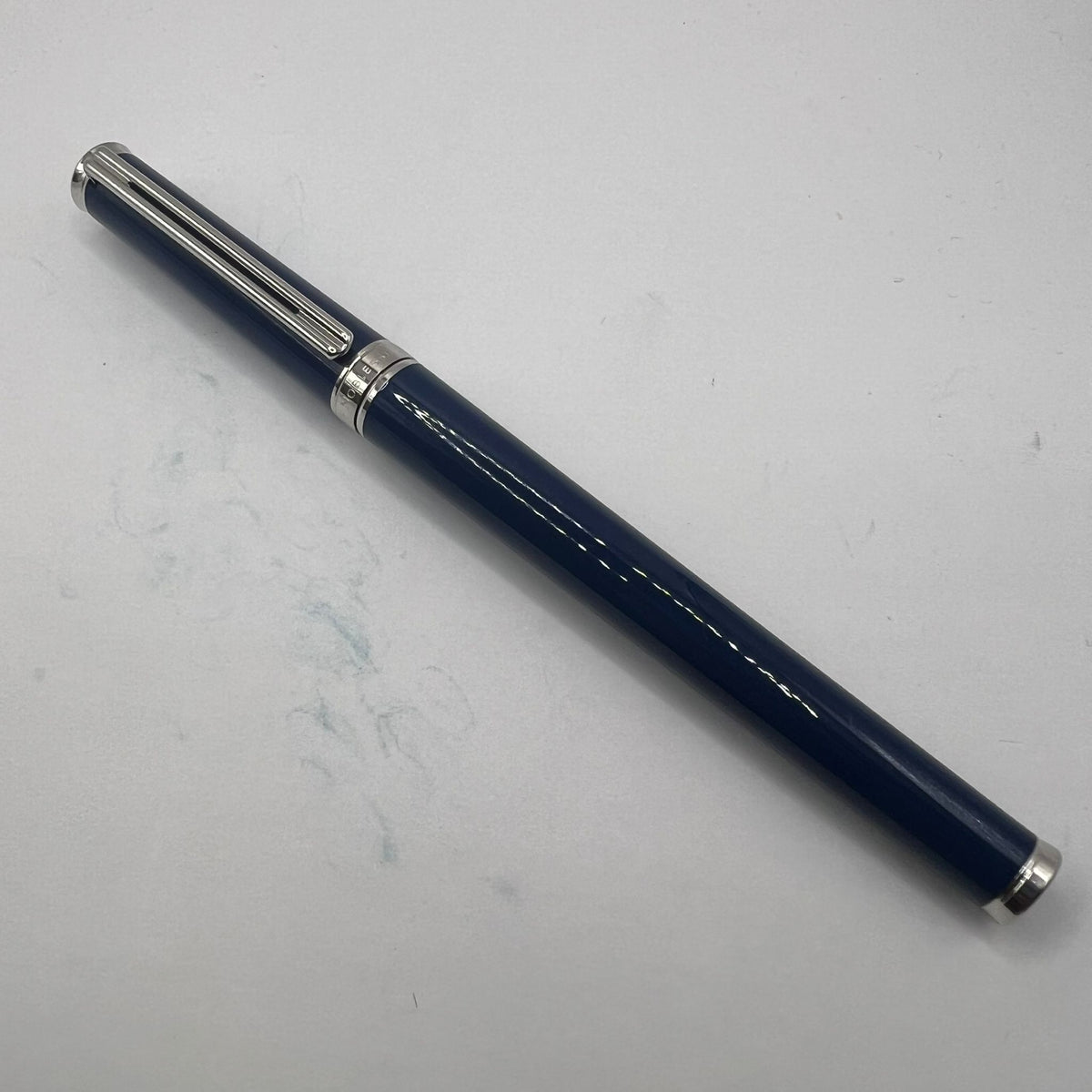 Montblanc Noblesse Blue 14K gold nib Fountain Pen - circa 1990