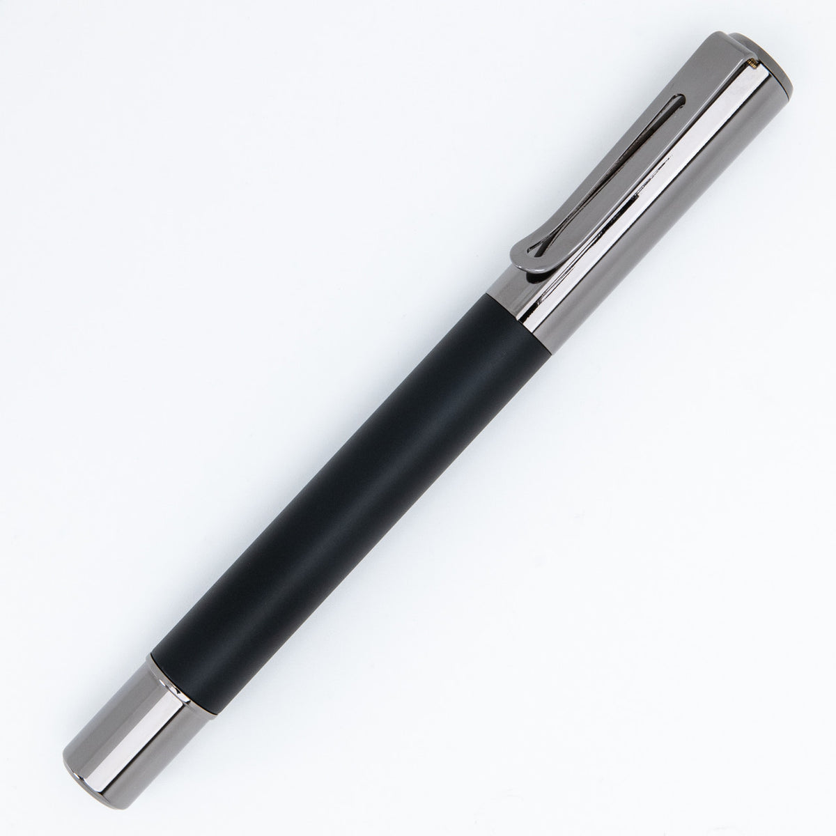 Monteverde USA® Ritma Anodized Black Fountain Pen w/ JoWo Nib