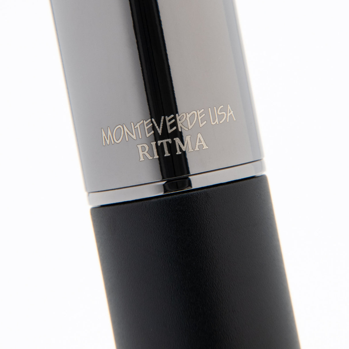 Monteverde USA® Ritma Anodized Black Fountain Pen w/ JoWo Nib