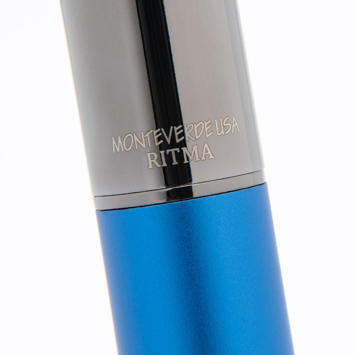Monteverde USA® Ritma Anodized Blue Ballpoint Pen