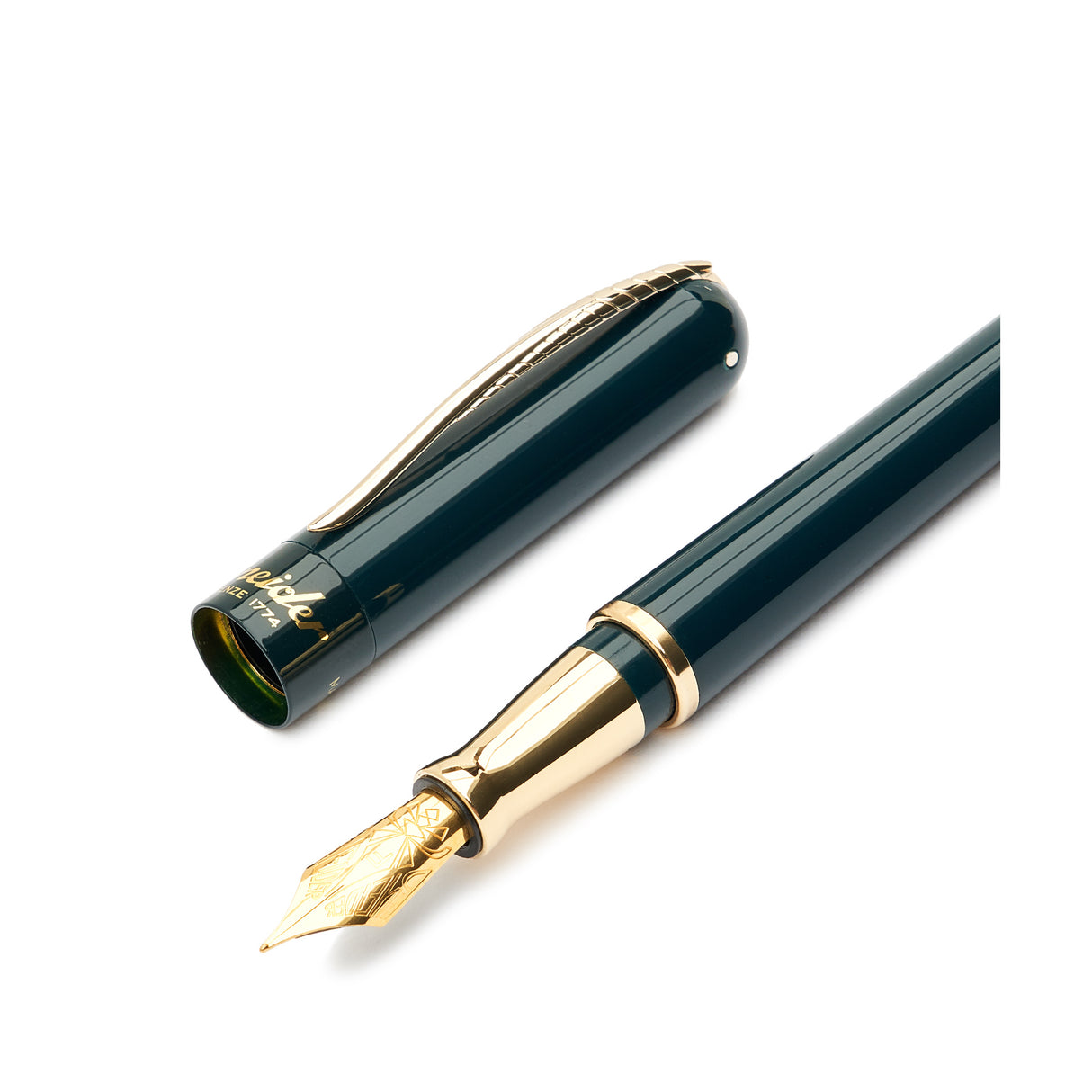 Pineider Avatar UR Anniversary Green w/Yellow Gold Trim Limited Edition - Fountain Pen
