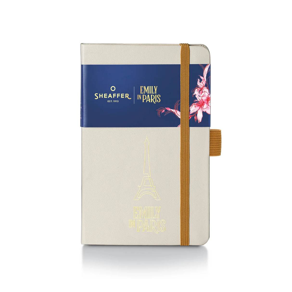 Sheaffer Emily in Paris Medium Notebook 90 GSM Ink Friendly with Embossed Eiffel Tower - Beige