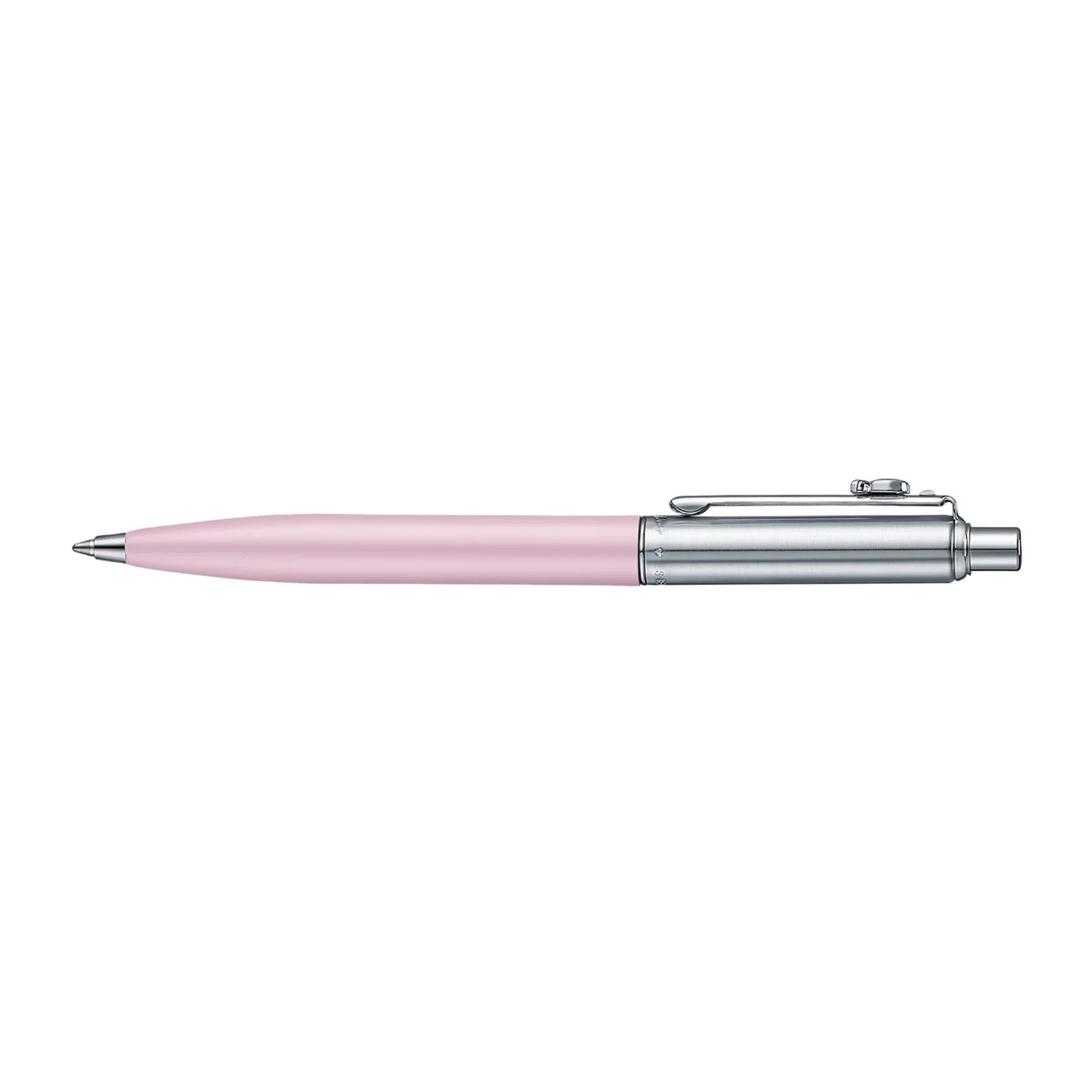 Sheaffer Emily in Paris Sentinel E321 Pink Matte Finish with Chrome-Plated Trims and Bow-Shaped Clip Emblem Ballpoint Pen