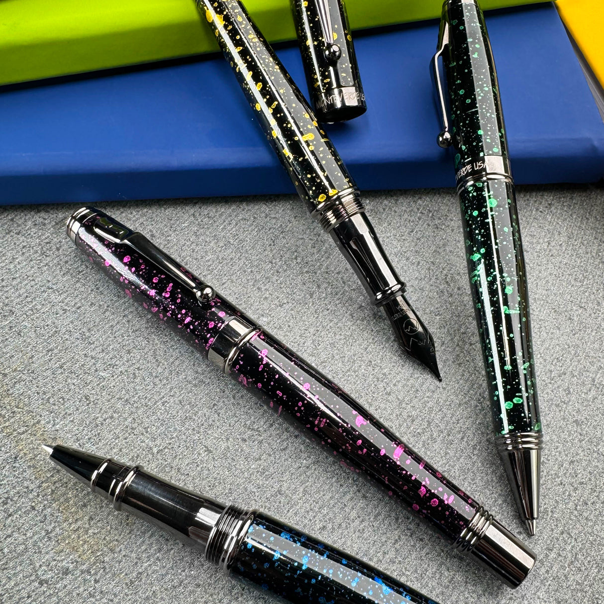 Monteverde USA® Invincia Vega Starlight Green - Fountain Pen