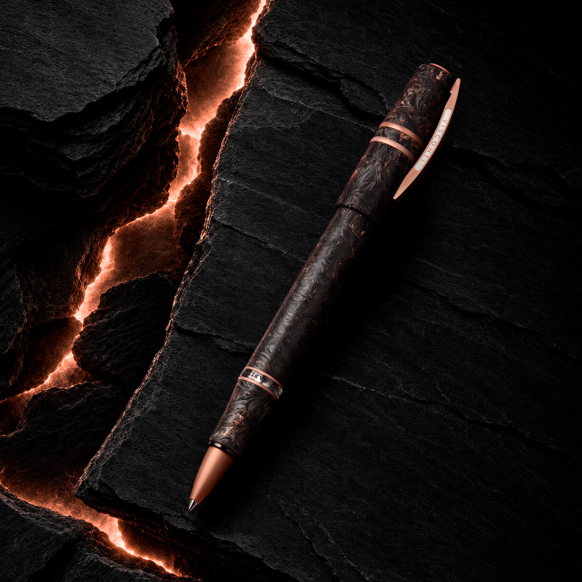 Visconti Homo Sapiens Carbon Rose Rollerball Collection