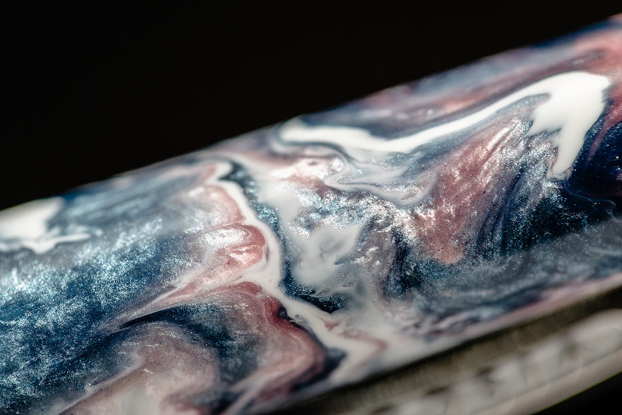 Visconti Voyager Mariposa Painted Beauty with Palladium Trims Limited Edition - Fountain Pen