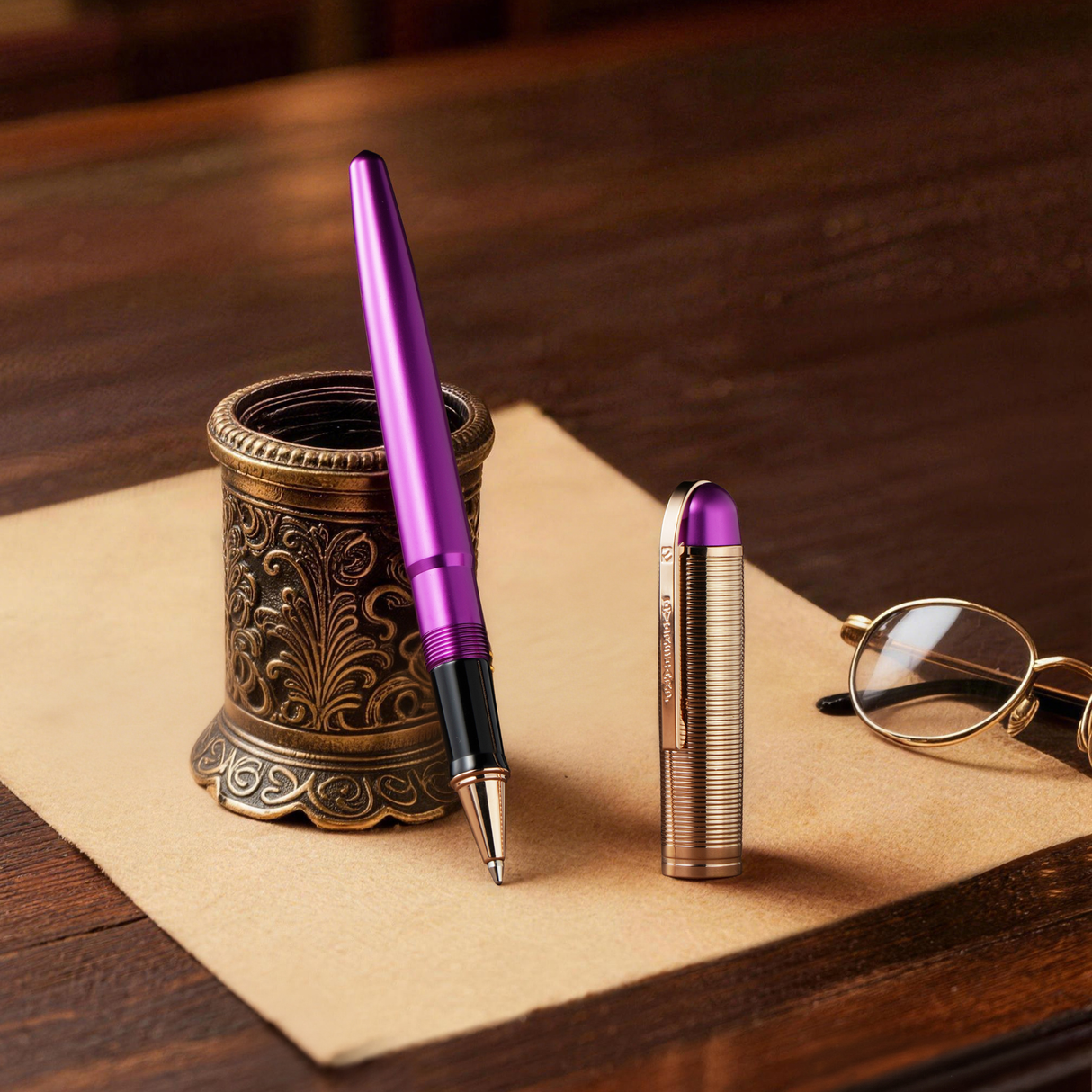 Wahl-Eversharp Skyline Royal Purple and Emerald Collection
