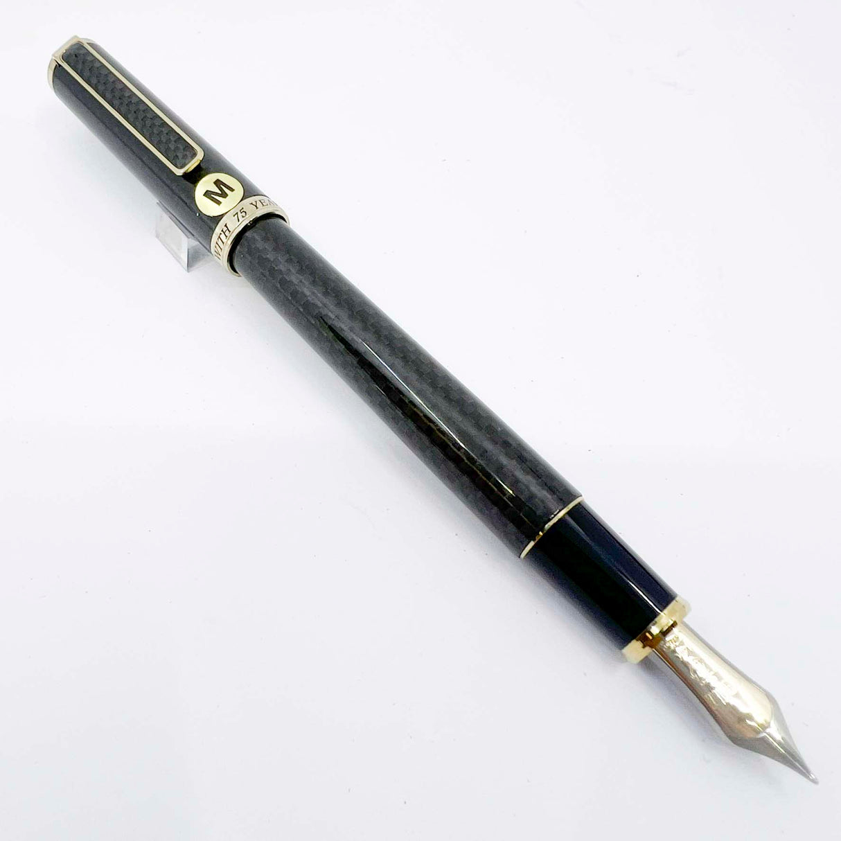 Sailor Profit 75th Anniversary Carbon Fiber Special Edition Fountain Pen (1986) - Medium 14kt Gold Nib