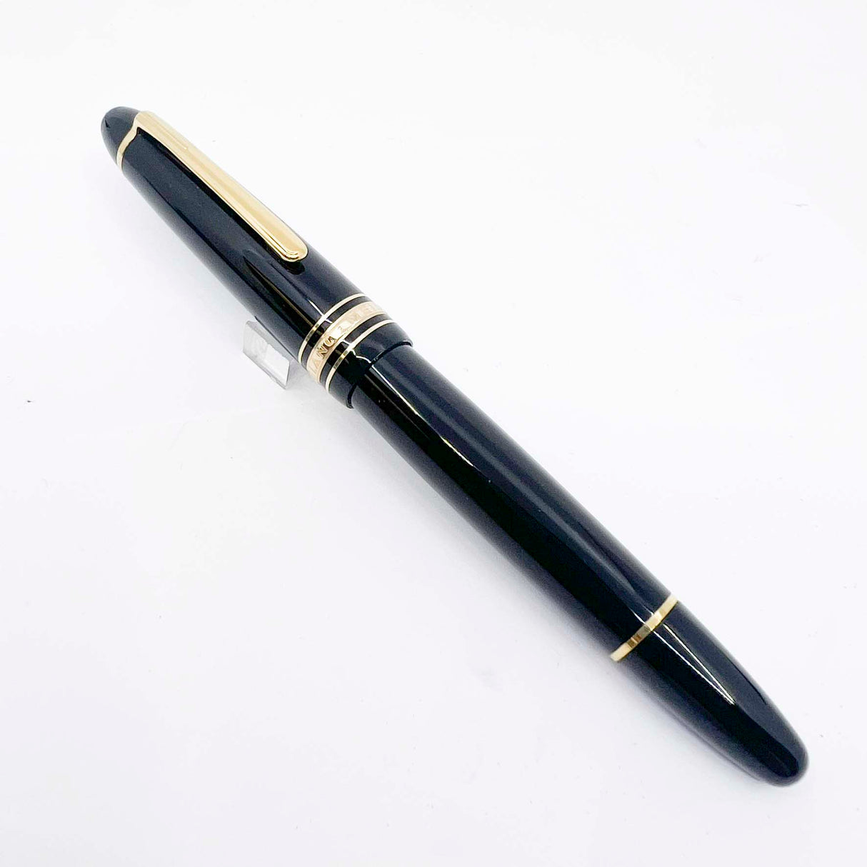Montblanc Meisterstuck Black Resin #146 LeGrand Fountain Pen - Extra Fine 14kt Gold Nib
