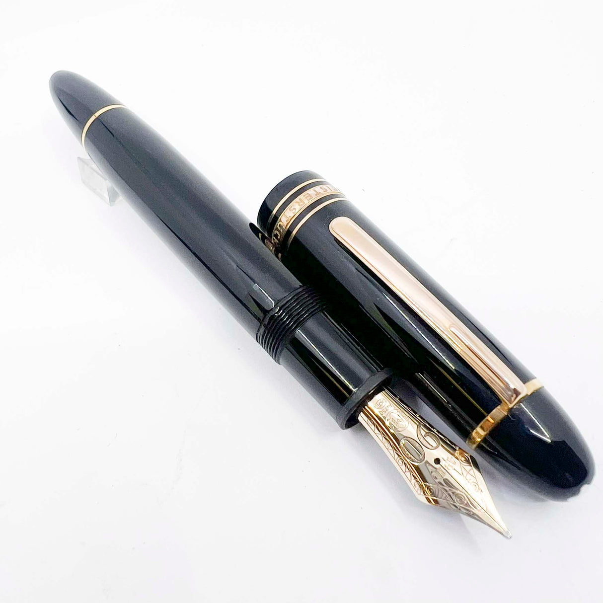 Montblanc Meisterstuck #149 90th Anniversary of Meisterstuck Fountain Pen- Broad 18kt Gold Nib (Copy)