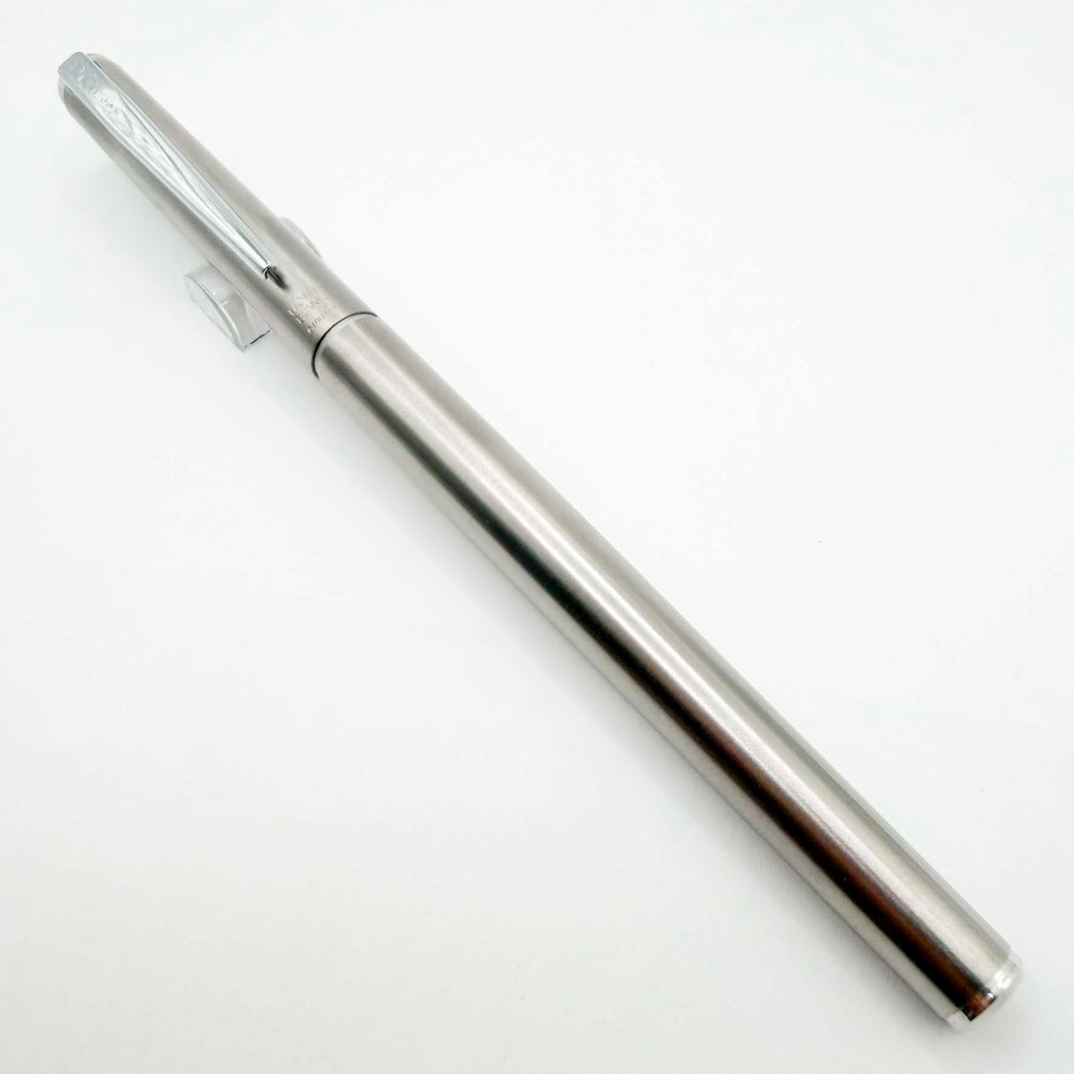 Montblanc Quick Pen/aka Early Noblesse Fountain Pen - Brushed Stainless Steel - Extra Fine Stainless Steel Nib