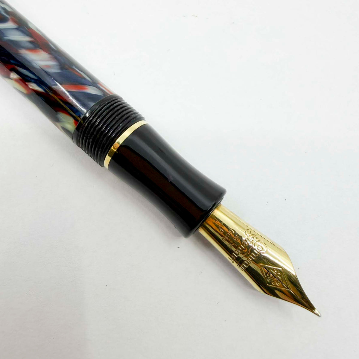 Conway Stewart Special Duro Levenger Edition Fountain Pen - Fine 18kt Gold Nib - MINT