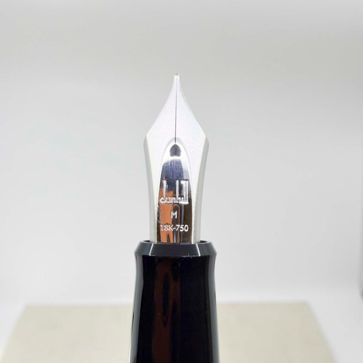 Dunhill AD2000 Cobalt Blue Galaxy Fountain Pen - Medium 18kt Gold Nib (Writes "Fine" As Pilot Pen Produced The Nib)