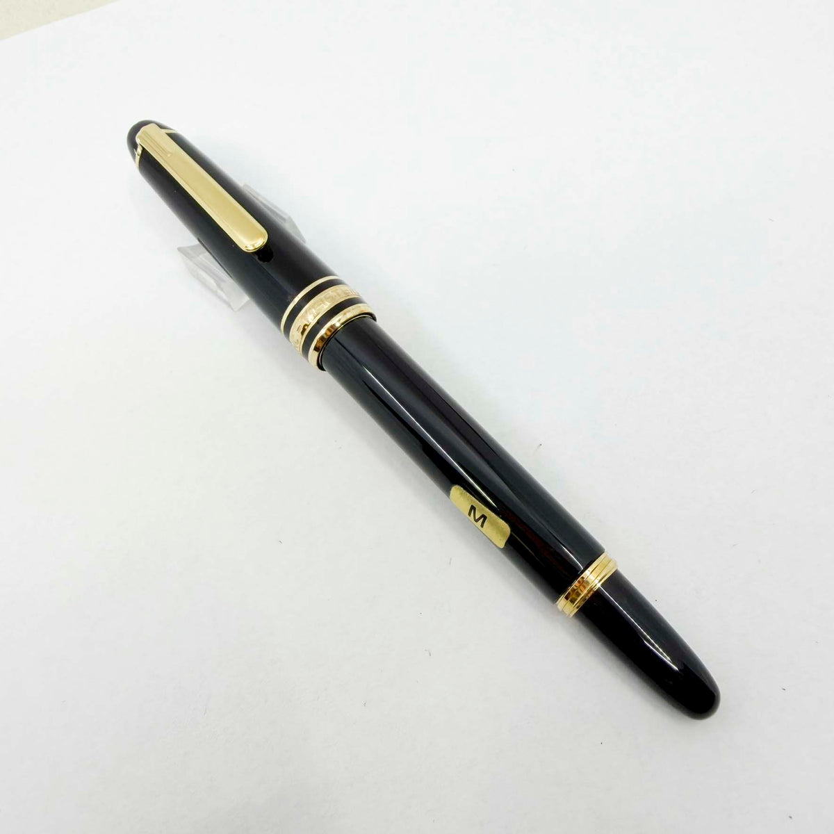 Montblanc Meisterstuck Mozart Black Resin Fountain Pen - Medium 14kt Gold Nib