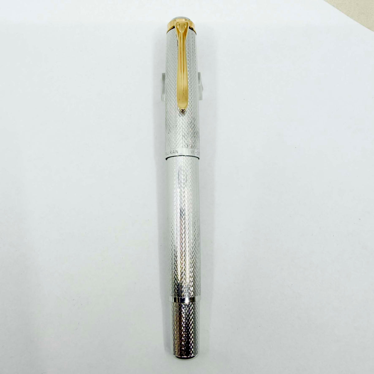 Pelikan Souveran M750 Silver-Plated 150th Anniversary Silver Jubilee Special Edition Fountain Pen - Medium 18kt Gold Nib
