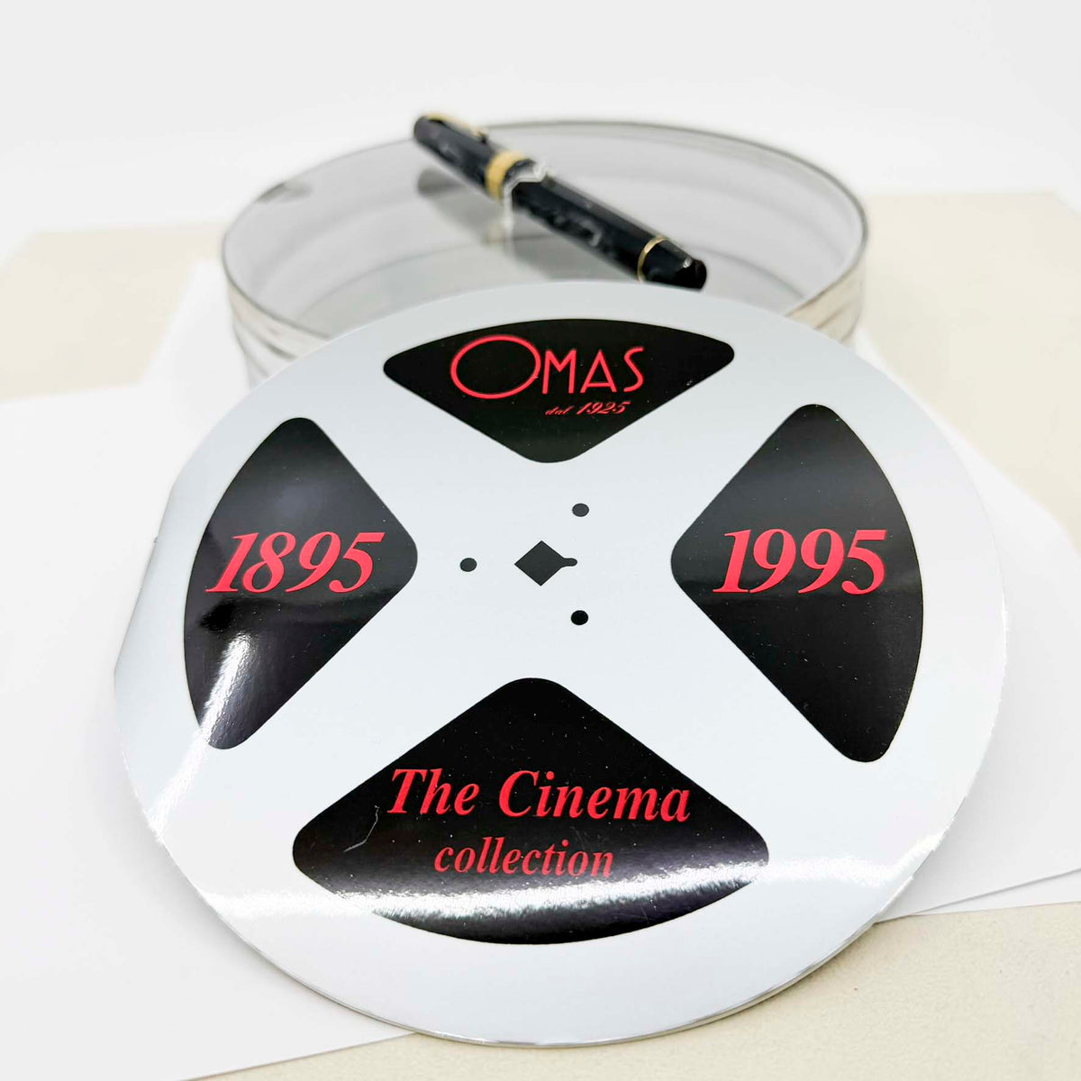 OMAS Cinema 100th Anniversary Celluloid Limited Edition Fountain Pen - Medium 18kt Gold Nib