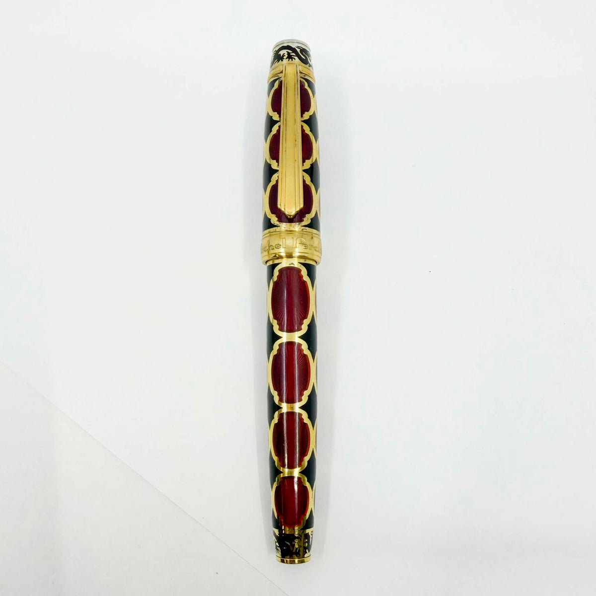 Michel Perchin Year of the Dragon Limited Edition Fountain Pen (Year 2000) - Medium 18kt Gold Nib