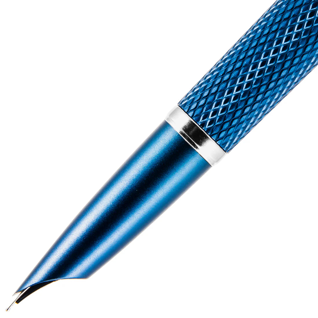 Diplomat Viper Blue Quilloche Fountain Pen