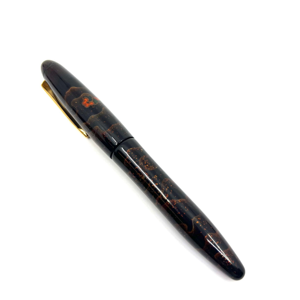 Platinum Izumo Yakumo Nuri "Ginsen Yakumo" Fountain Pen - Fine 18kt Gold Nib