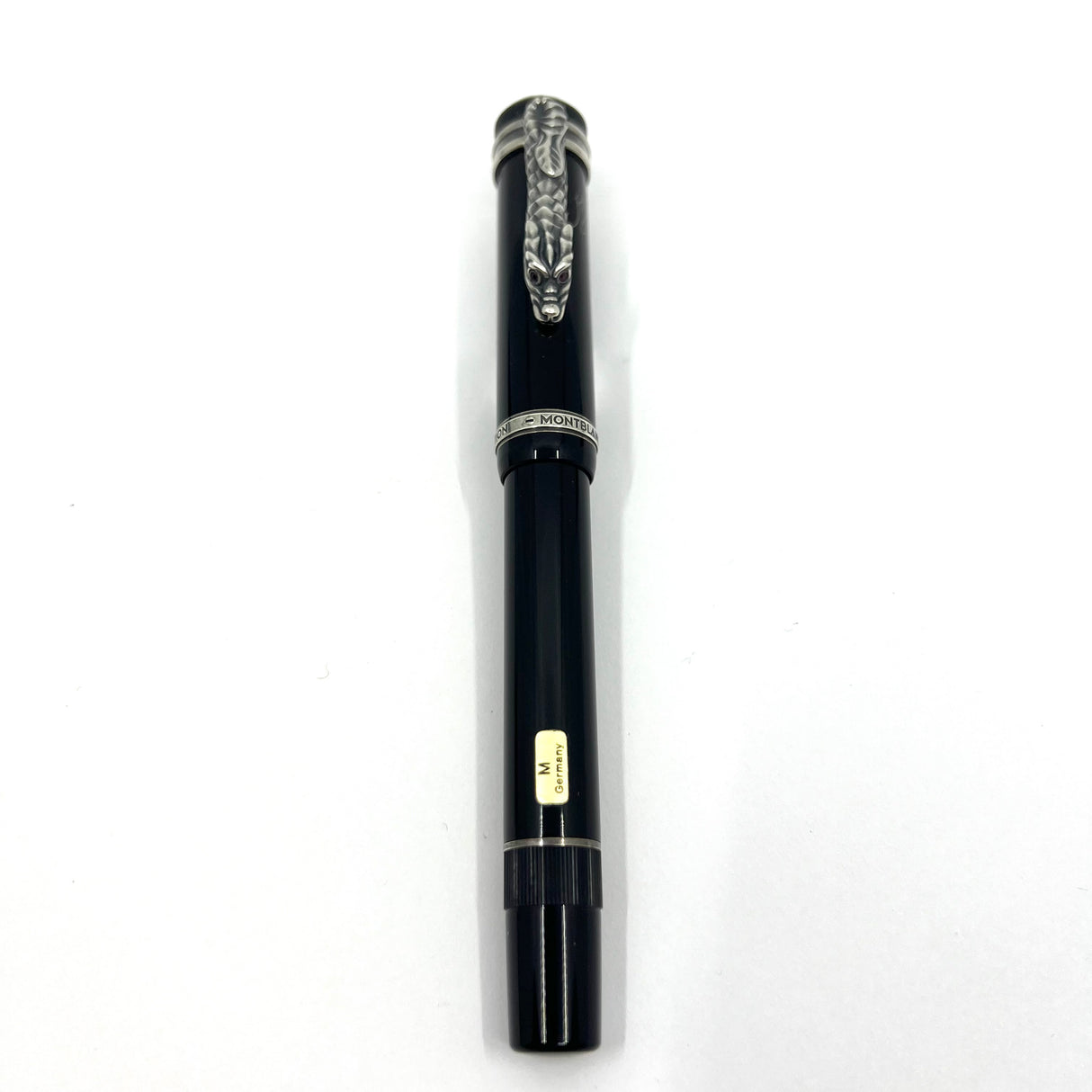Montblanc Imperial Dragon Sterling Silver Limited Edition Fountain Pen-Medium 18kt Gold Nib