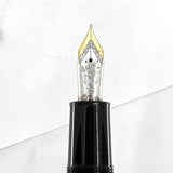 Montblanc Solitaire Sterling Silver Special Edition "Barley"  LeGrand Fountain Pen - Fine 18kt Gold Nib