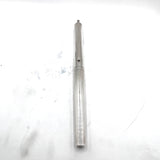 S.T. Dupont Sterling Silver- Smooth Cap/Fluted Barrel Fountain Pen - Fine 18kt Gold Nib