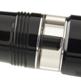 Aurora 88 Black with Chrome Cap Fountain Pen (LARGE)
