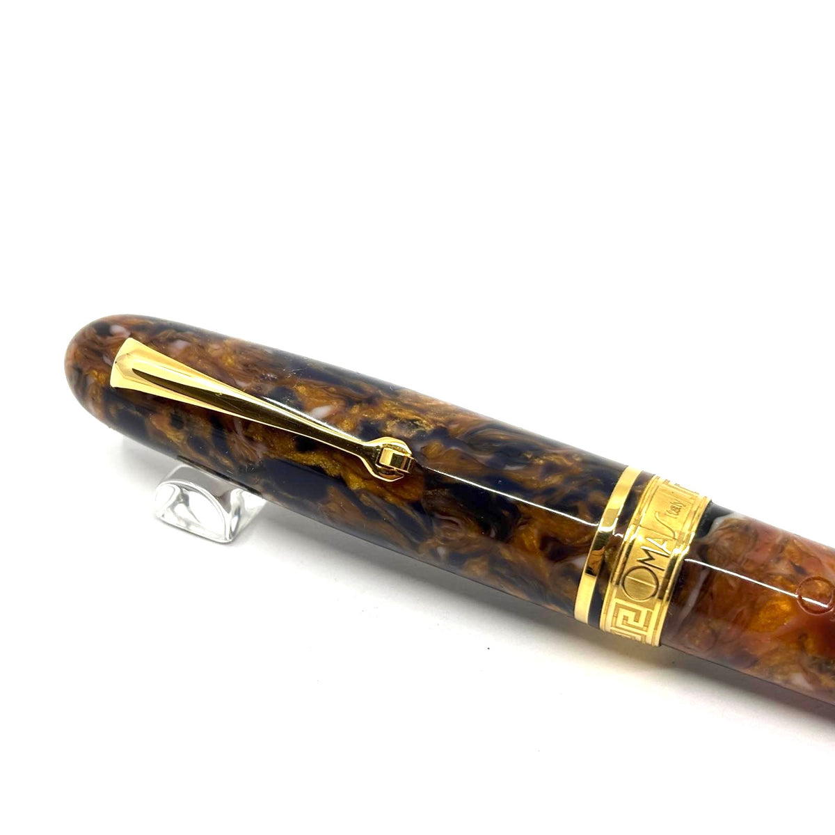 OMAS Gran Ogiva "222" Celluloid Blue Saffron Limited Edition Fountain Pen
