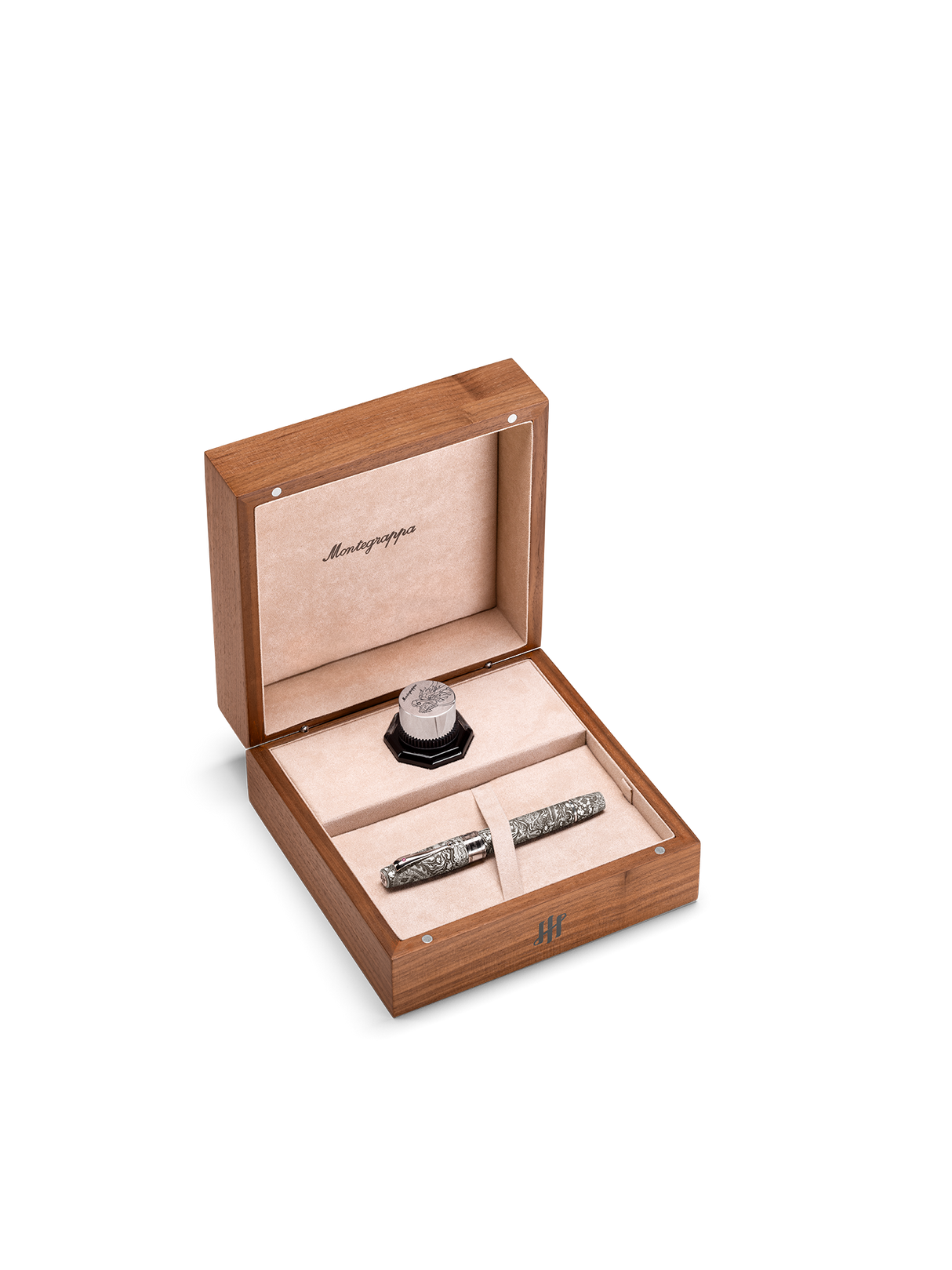 Montegrappa Imperial Year Of The Dragon Silver Limited Edition - Fountain Pen