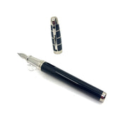 S.T. Dupont Orpheo (Largest Size) Black Laque de Chine  Fountain Pen  - Extra Fine 18kt Gold Nib