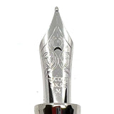 Visconti Opera Lustrous Mottled Green Facetted Fountain Pen