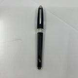 S.T. Dupont Orpheo (Largest Size) Black Laque de Chine  Fountain Pen - Medium 18kt Gold Nib