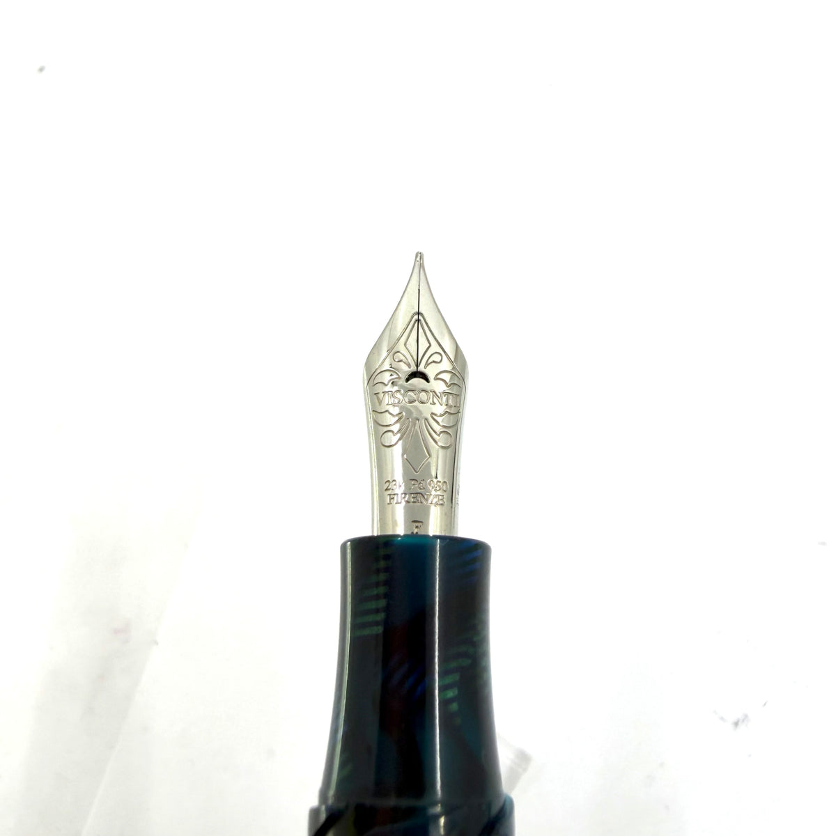 Visconti Homo Sapiens Crystal Swirl Demonstrator Limited Edition Fountain Pen - Flexible Fine 23K Palladium Nib