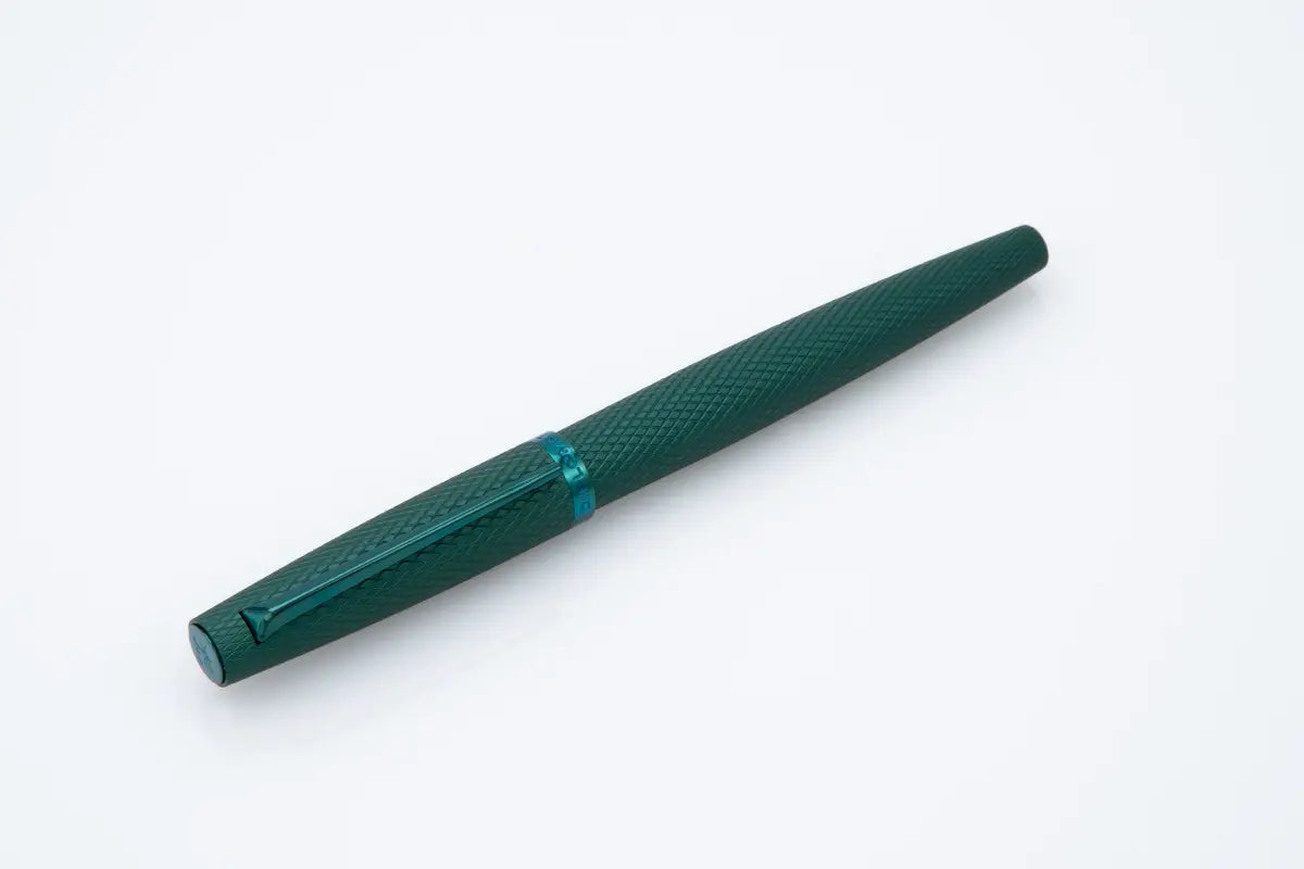 Diplomat Viper Green Quilloche Rollerball Pen