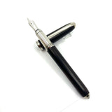 Louis Cartier Dandy Ebony Wood Body - Limited Edition  Fountain Pen - Fine 18kt Gold Nib