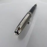 Montblanc Solitaire Doue Black & White #145  Fountain Pen - Medium 18kt Gold  Nib