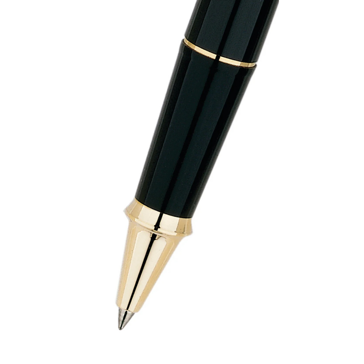 Cross Townsend® Black Lacquer with 23 KT Gold-Plated Trim Selectip Rollerball Pen