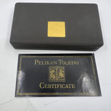 Pelikan M900 Toledo Gold Vermeil Fountain Pen - Fine 18C Gold Nib - 1990's