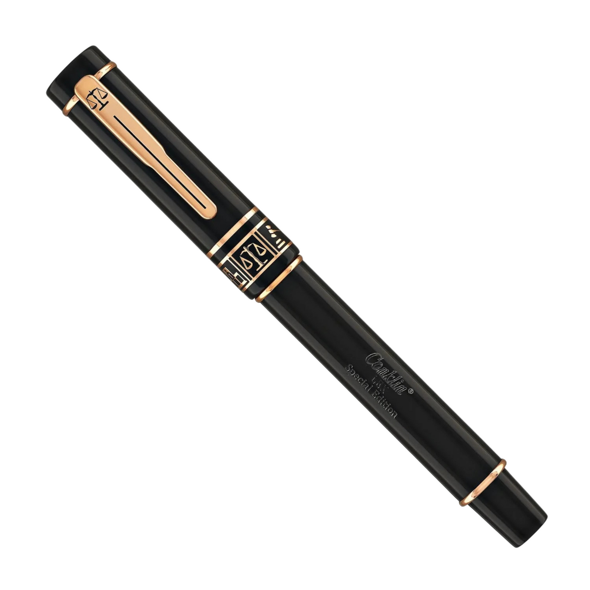 Conklin Lex Black Fountain Pen
