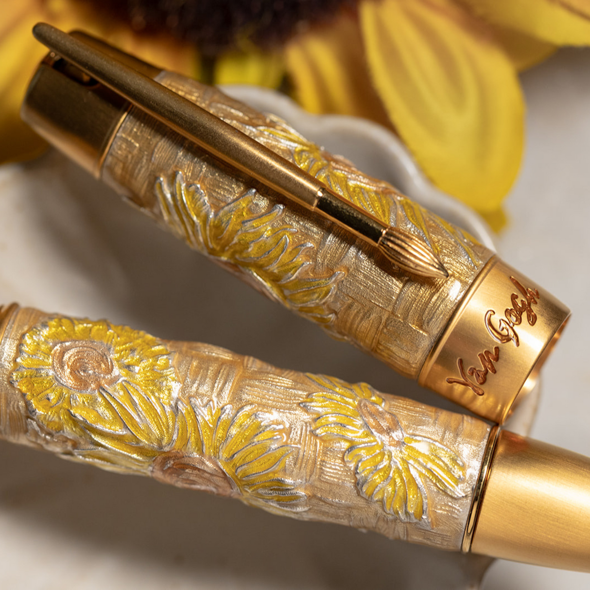 Visconti Van Gogh Dreaming Sunflowers Limited Edition - Rollerball Pen