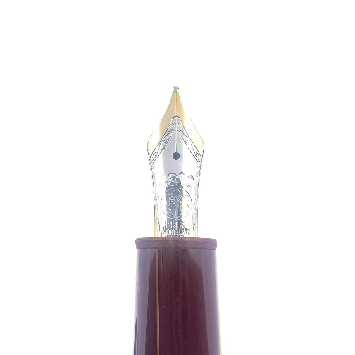 Montblanc Meisterstuck Bordeaux Resin #146 LeGrand Fountain Pen - Medium 14kt Gold Nib