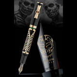 Delta Indigenous People Simbu Silver Trim Fountain pen L.E.