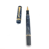 Parker Duofold Marbled Blue Rollerball