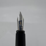 Porsche Design Slim Line Metal Fountain Pen   - Broad 18kt Gold  Nib