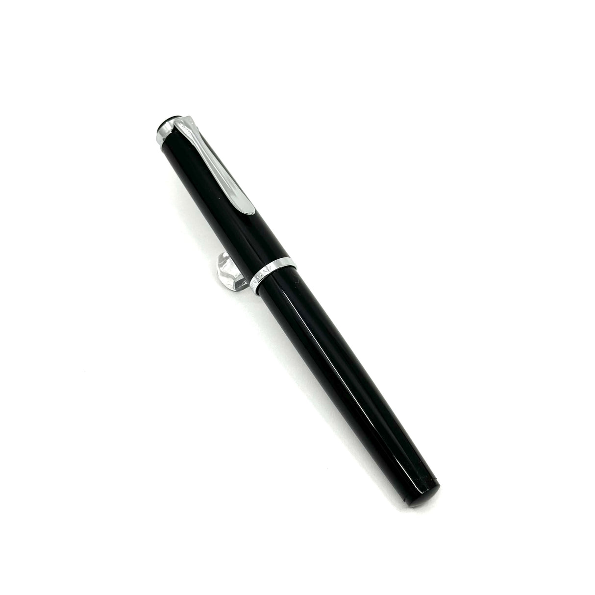 Pelikan P205 Cartridge-Fill Black Fountain Pen   - Medium Stainless Steel Nib