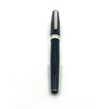 Signum (Italy) Marbleized Brown Fountain Pen - Broad 18kt Gold Nib