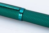 Diplomat Viper Green Quilloche Fountain Pen