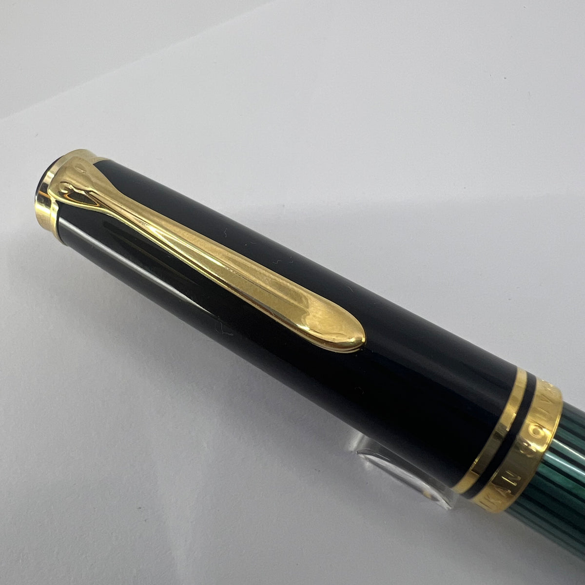 Pelikan R800 Green Striped Rollerball